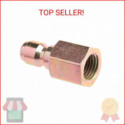 #ad Forney 75135 Pressure Washer Accessories Quick Coupler Plug 1 4 Inch Female NP $11.94
