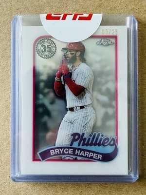Bryce Harper 2024 35th Anniversary 1989 Look Layer Inserted STILL SEALED /25