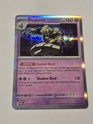 Dusknoir 037/131 Prismatic Evolutions Holo