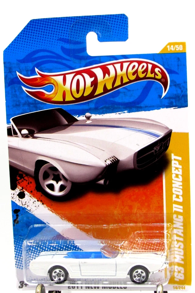 HOT WHEELS 2011 NEW MODELS SERIES 63 FORD MUSTANG II CONCEPT - Image 2 of 3