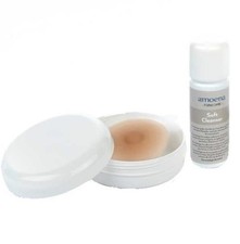 Amoena  Adhesive Nipple Set 138 Size Small  Bronze - 2 nipples + Soft Cleanser 