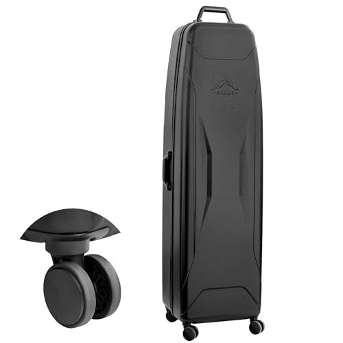 UNIHIMAL GOLF TRAVEL BAG HARD CASE FOR AIRLINES - BLACK/BLUE - 第 1/5 張圖片