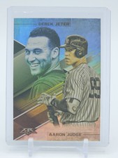 JETER / JUDGE 2019 TOPPS FIRE BASEBALL LASTING LEGACIES #LL-10 YANKEES Q1880