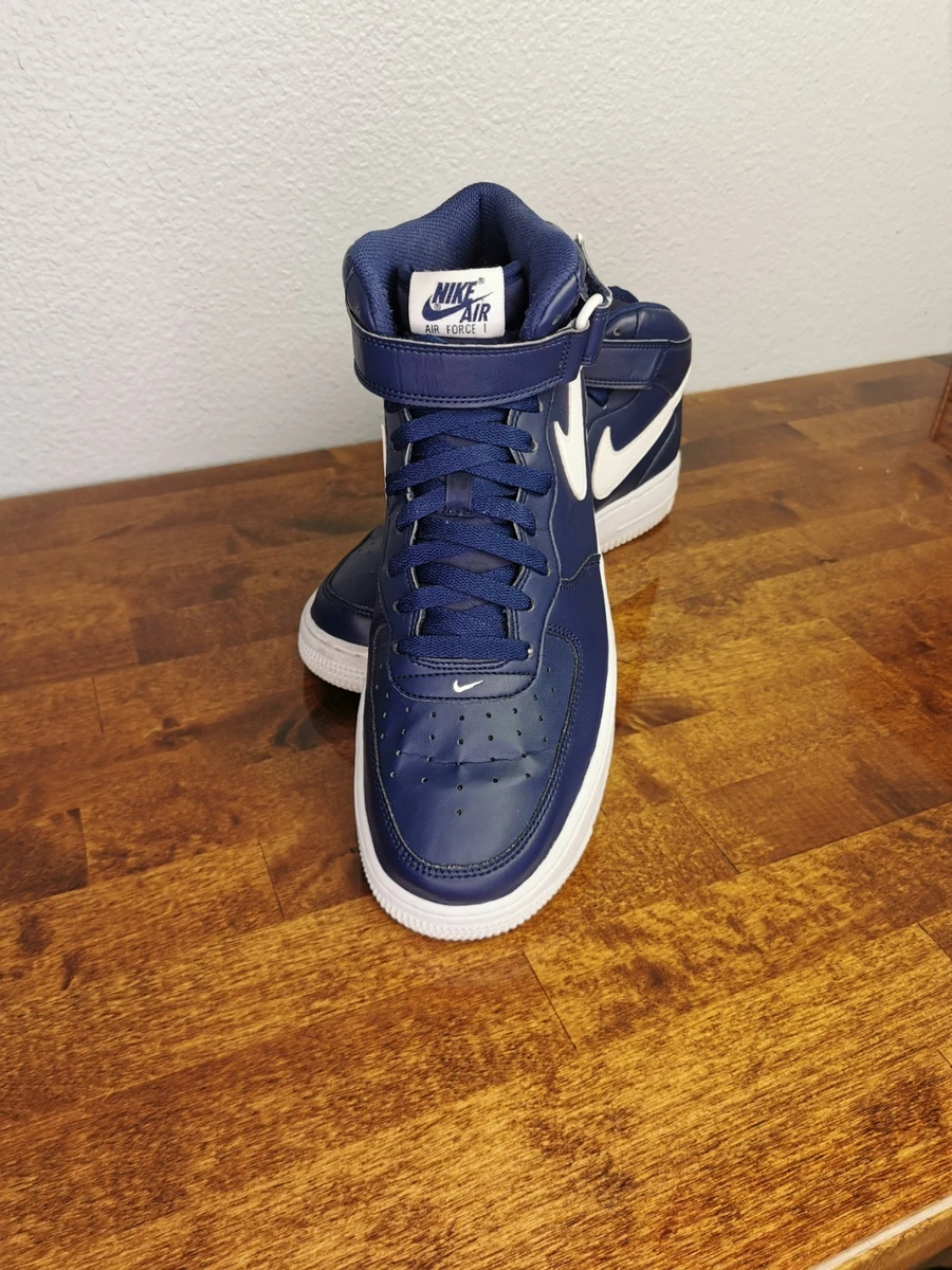 Preços baixos em Nike Air Force 1 '07 Mid Navy | eBay