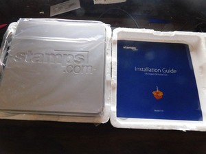 Stamps.com 5lb Postal Scale Silver Model 510 With USB Cable