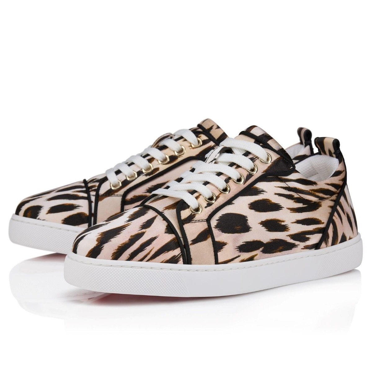 Christian Louboutin ヒョウ柄 フラットシューズ Christian Louboutin LOUISE ORLATO FLAT Gigi Cheetah Animal Leopard