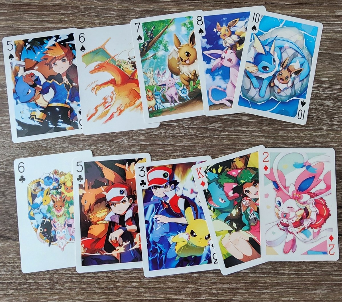 54 Card Deck Playing Cards Pokemon FAST SHIPPING!! | eBay