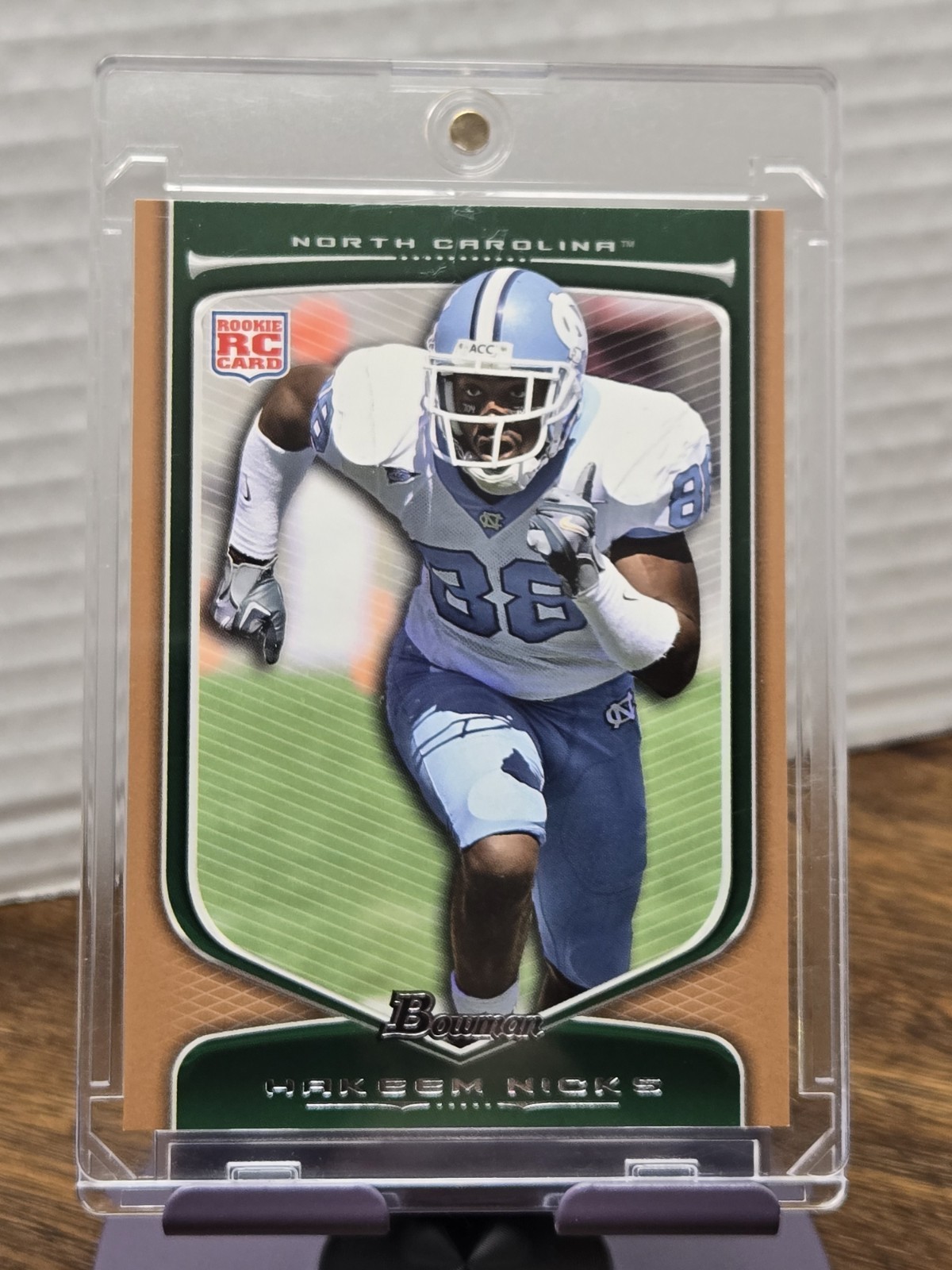 Hakeem Nicks Bowman Draft #210 Base
