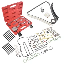 Timing Chain Locking Tool Kit + Head Gasket Set for Chevy Cruze Buick Sonic 1.4L