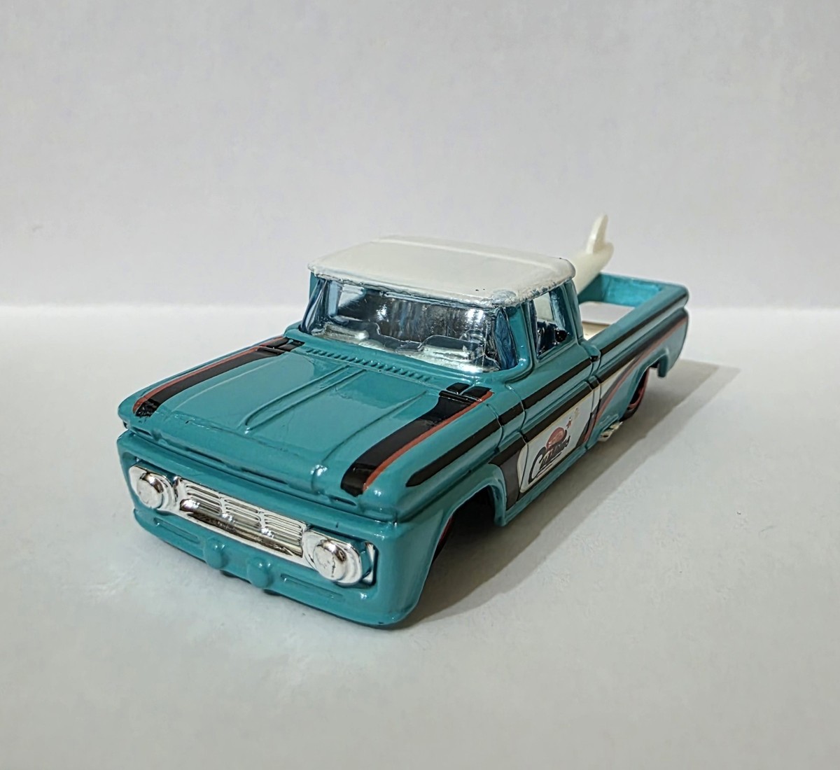 Hot Wheels Custom 62 Chevy Pickup Truck W/Surfboard | eBay