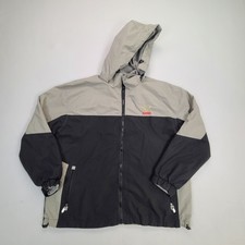 ACE Jacket Mens Medium Black Gray Casual