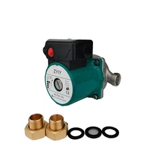 ZYIY 115V 3-Speed Hot Water Pressure Booster Pump Solar Heater Faucet