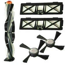 Rolling Brush Side Brush HEPA Filter fit For Neato Botvac D Series D7 D5 D3 D800