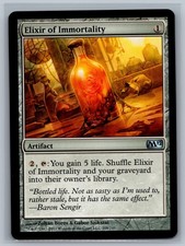Magic The Gathering Magic 2012 Elixir of Immortality #208/249 MTG TCG CCG M12