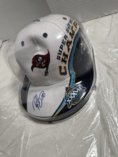 Ronde Barber #20  Signed Tampa Bay SUPER BOWL XXXVII Cap HOF  w/Holder