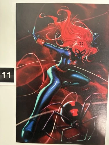 VENOM WAR: VENOMOUS #1 1:50 DERRICK CHEW BLACK WIDOW 2024