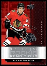 2019-20 Upper Deck Trilogy Rookie Renditions Aleksi Saarela RC #RR-7