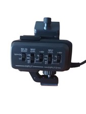 Dual XLR Audio Microphone Adapter For Sony HVR-A1C A1E A1P A1N A1J A1M