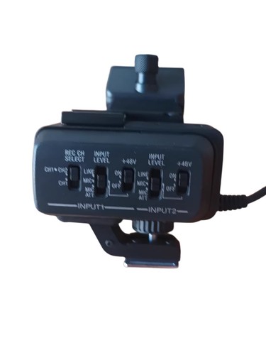 Dual  XLR Audio Microphone Adapter For Sony HVR-A1C A1E A1P A1N A1J A1M