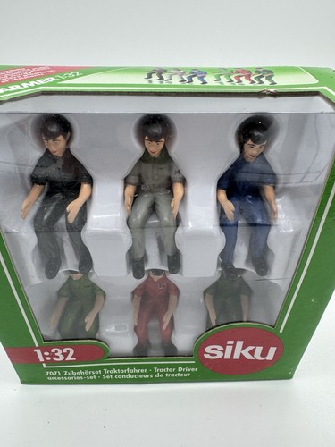 SIKU No. 7071 1:32 Scale SIKU DRIVER SET - 6 Tractor Drivers for 1:32 Tractors - Picture 5 of 6