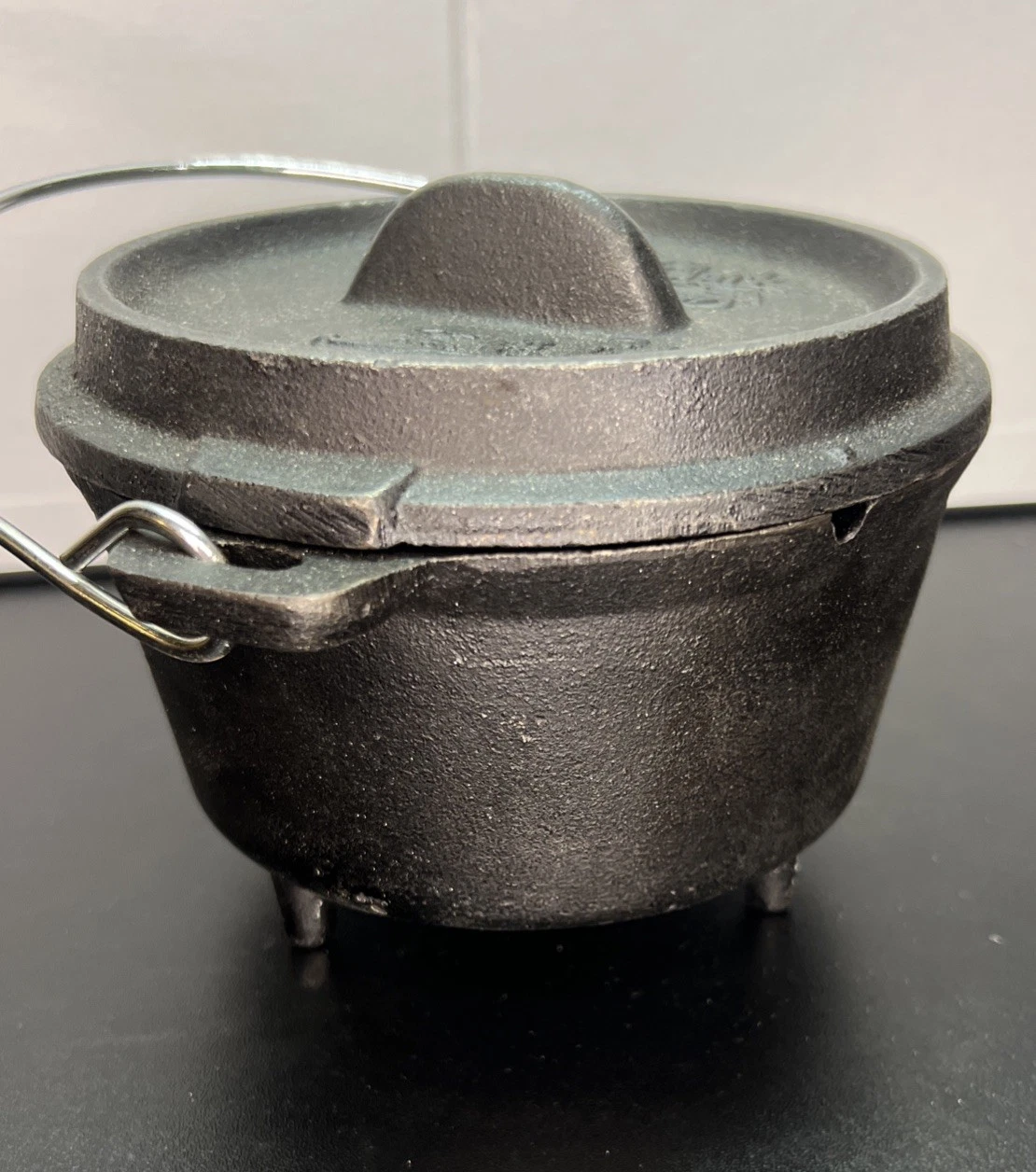 Lewis Clark Corps Of Discovery Footed Cast Iron Camp Dutch Oven D05