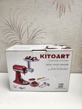 New Kitoart For KitchenAid Stand Mixers Metal Food & Meat Grinder Attachments