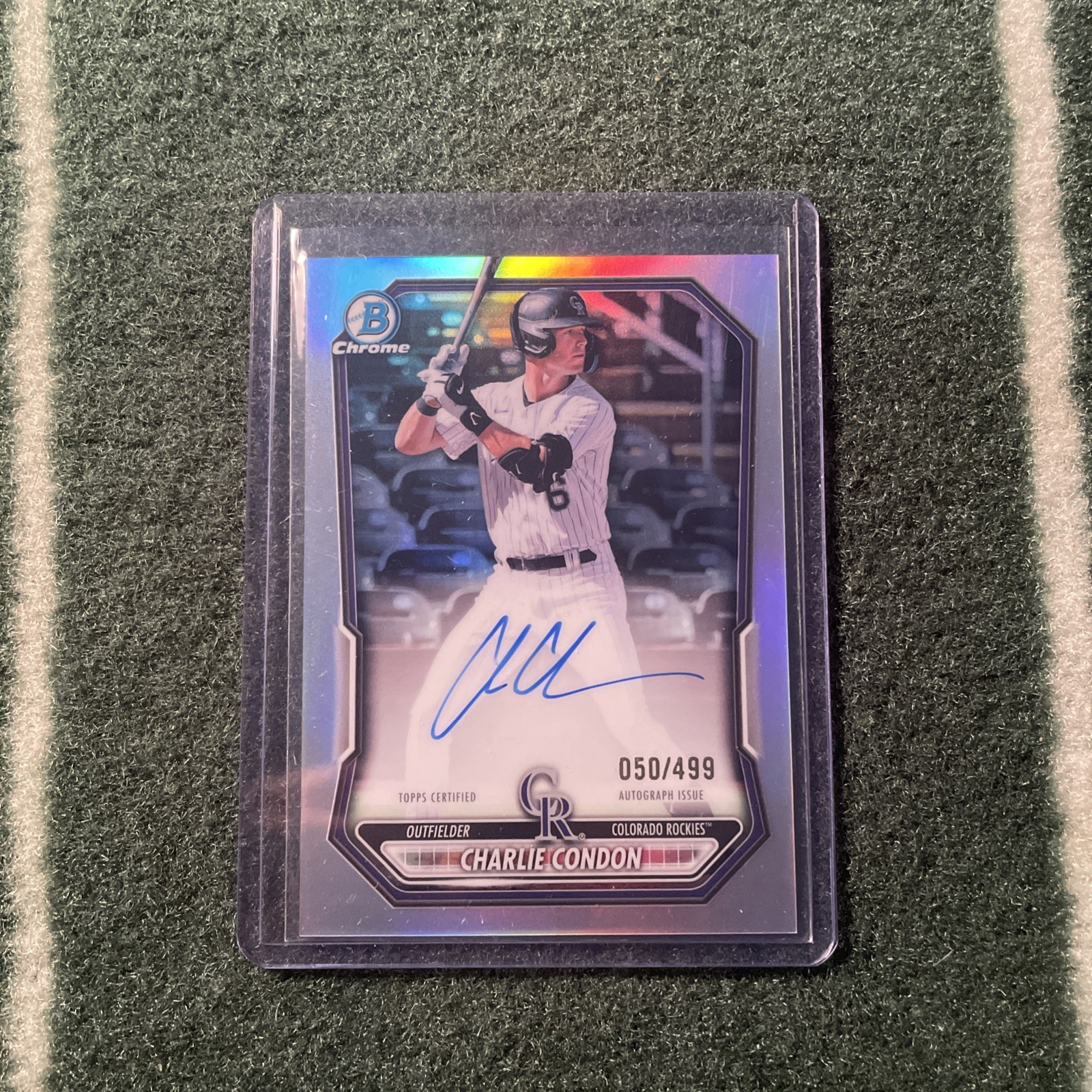 Charlie Condon 2026 Bowman Chrome Prospects Autographs Refractor /499!!! #CPA-CC