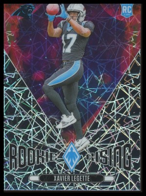 2024 Panini Phoenix #RR-XLE Xavier Legette Rookie Rising Lazer | eBay