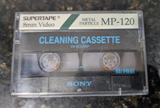 Sony V8-6CLHSP 8mm Video 8 Hi8 Head Cleaner Cleaning Cassette Tape