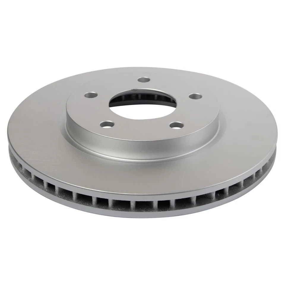 TRQ Front & Rear Brake Rotors Set For 2016-2017 Mitsubishi Lancer - Image 3 of 4