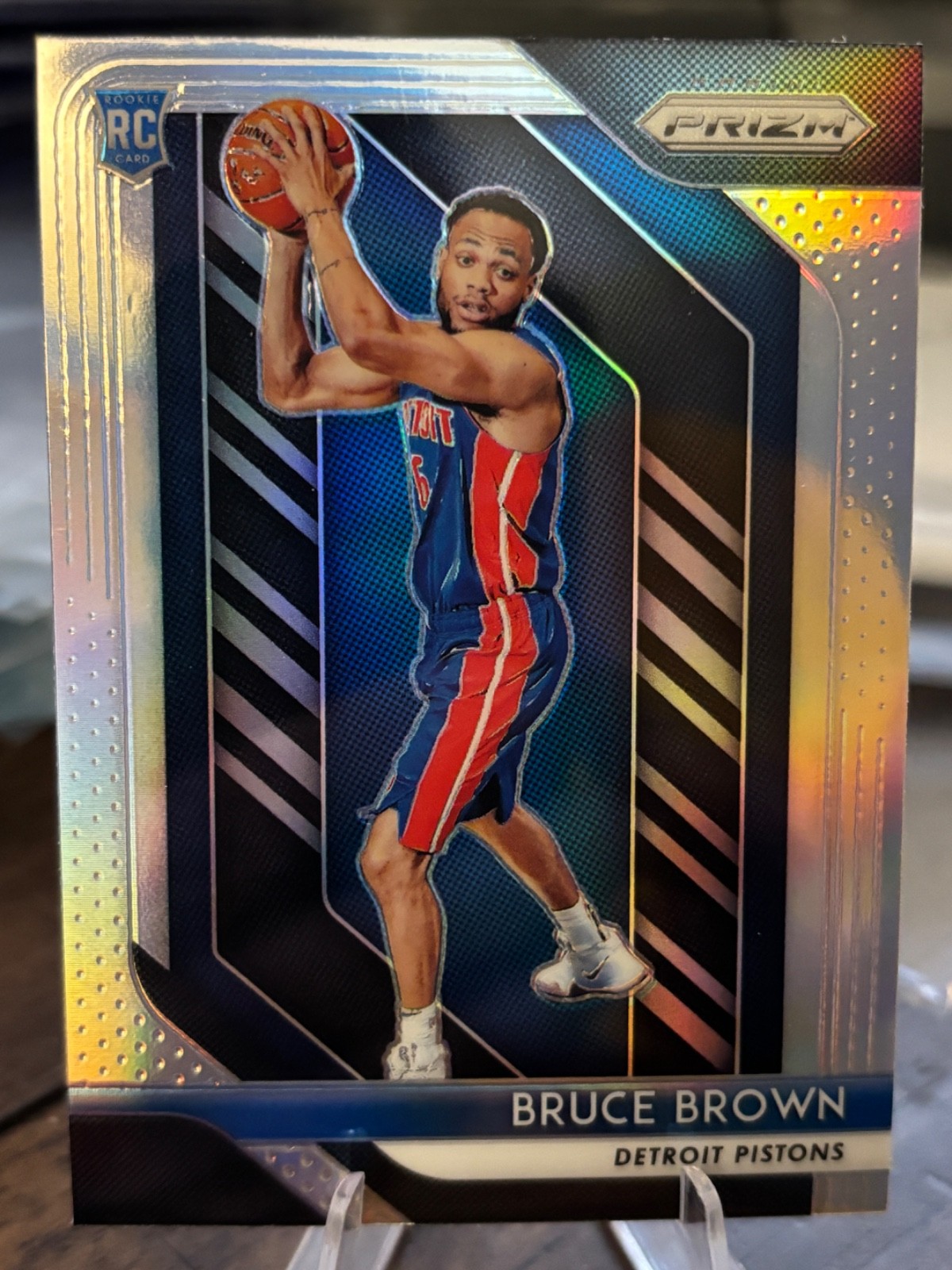 2018-19 Panini Prizm Prizms Silver #132 Bruce Brown