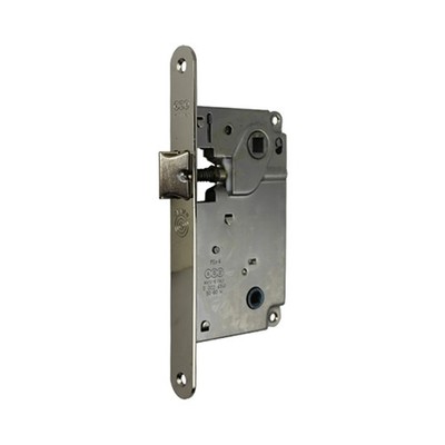 AGB Centro Mortise Lock 50mm Backset 22mm Radius Faceplate Bathroom Function