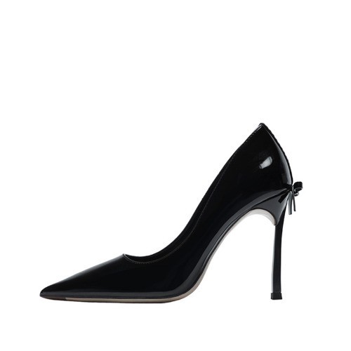 High Heels for Women, Slim Heels, White Design, Pointed Toe, Single Shoes Women