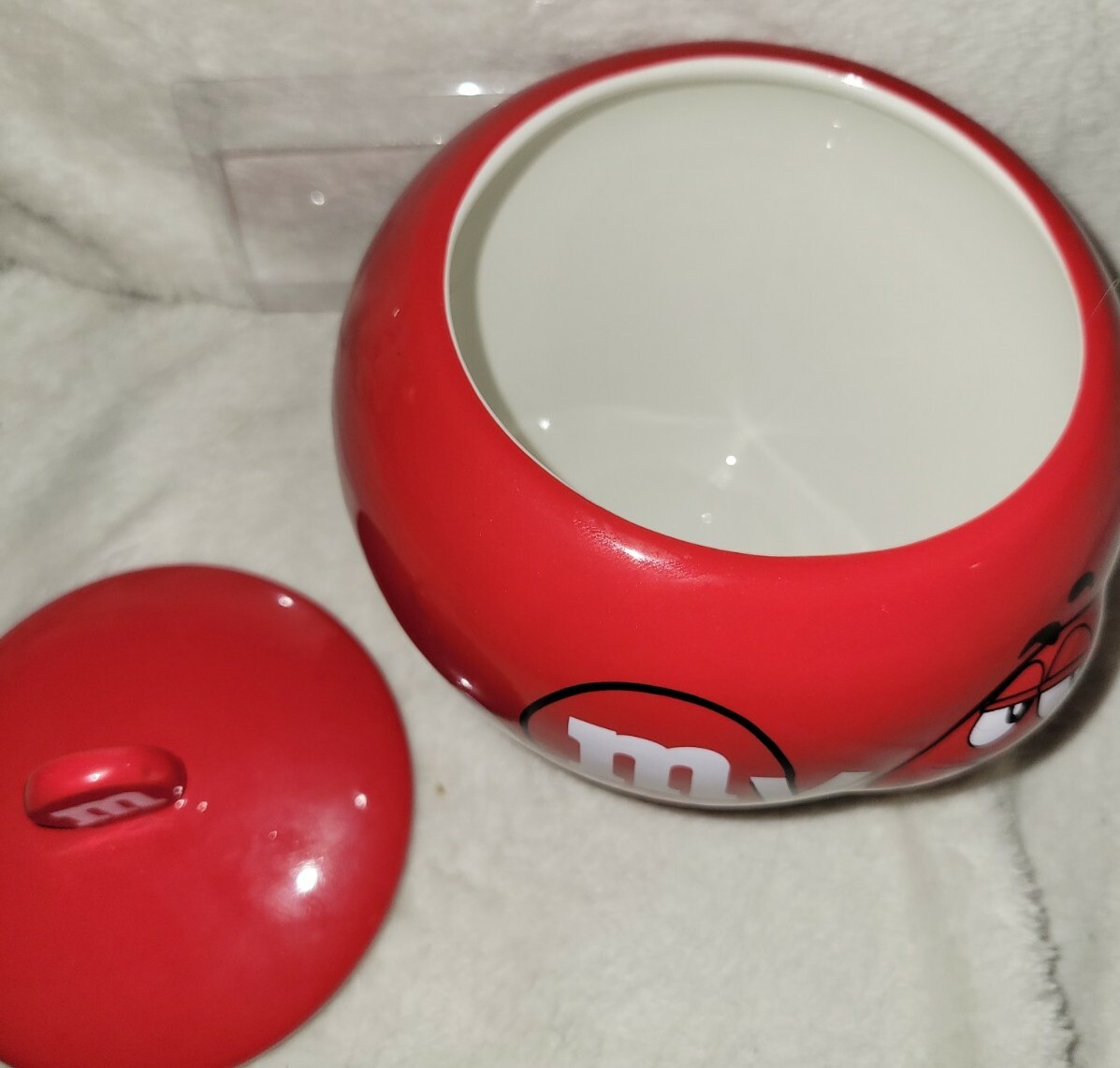 M&M Red My Candy Jar | eBay