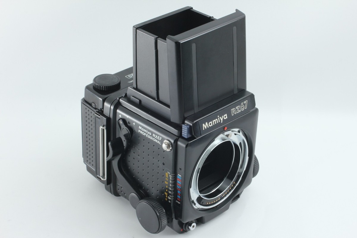 Near Mint +++】Mamiya RZ67 Medium Format body w/ 120 Film Back