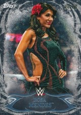 2015 TOPPS WWE WRESTLING UNDISPUTED BLACK PARALLEL CARD ROSA MENDES #2
