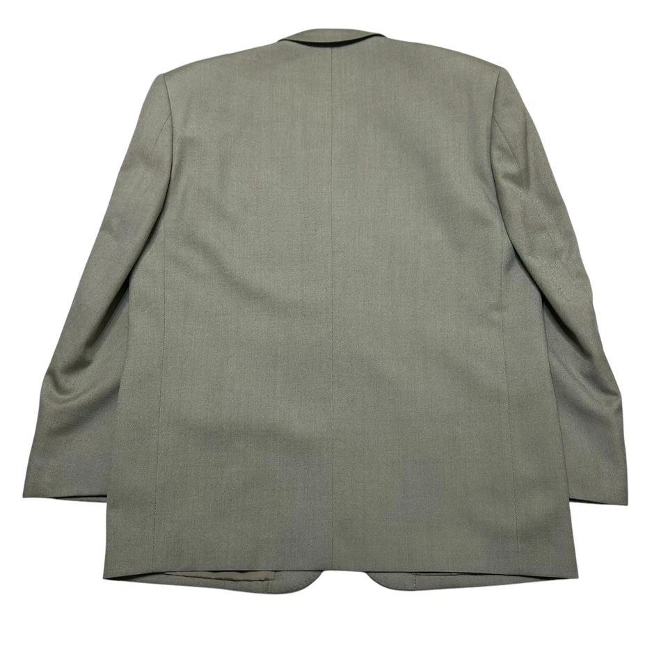 147 90s 91AW vintage comme des garcons conjunto de calças jaqueta terno homme lã bege p - Imagem 3 de 4