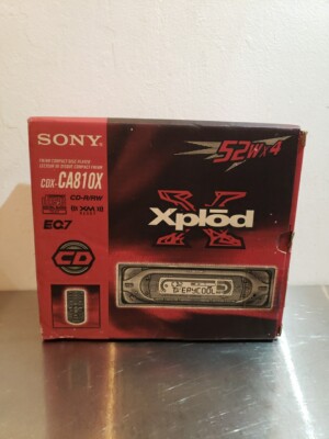NOS SONY Xplod CDX-CA810X FM/AM COMPACT DISC PLAYER 