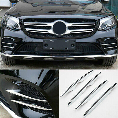 Front Grilles Molding Cover Trim for 2016-2017 Mercedes-Benz GLC Class GLC300