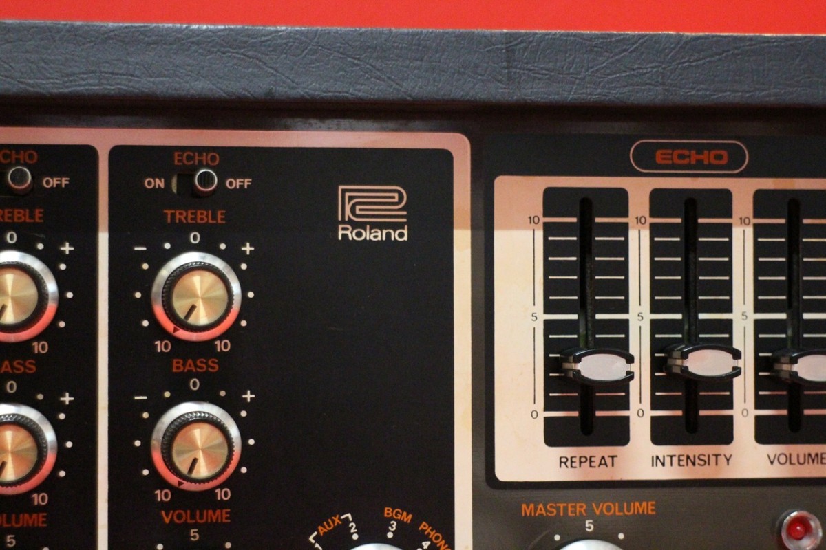 USED Roland VX 66 Echo Amplifier VX-66 Delay Mixer Unit U2408