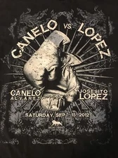Canelo vs Lopez Boxing Promo T Shirt Las Vegas 2012 - MGM