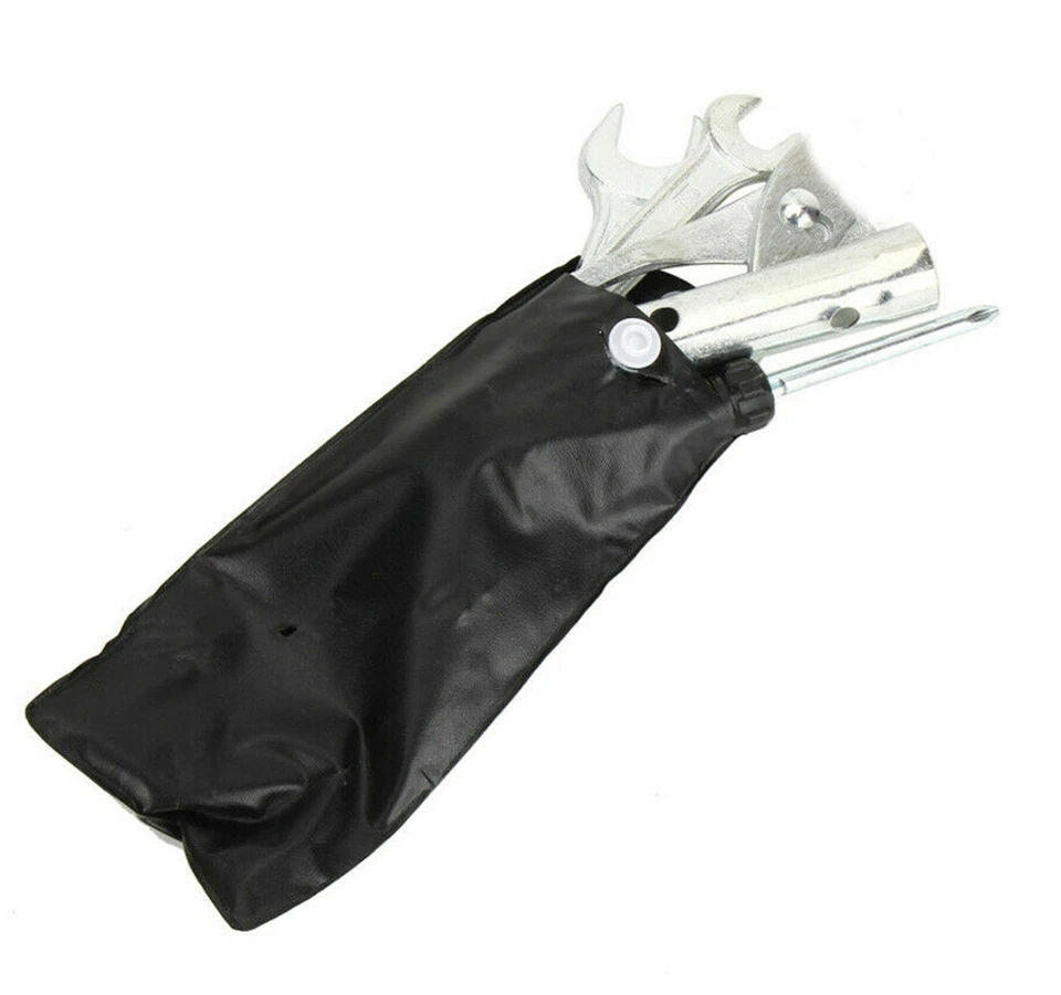 Kit de herramientas de reparación de enchufe de llave inglesa universal para motocicleta de 8 piezas de metal Foto 4 de 4