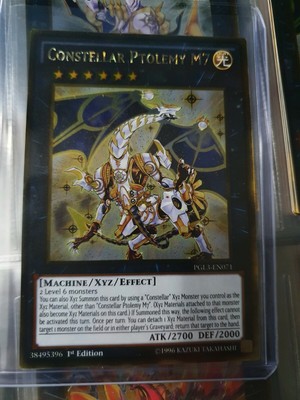 Constellar Ptolemy M7 - PGL3-EN071 - Gold Rare - 1st Edition NM
