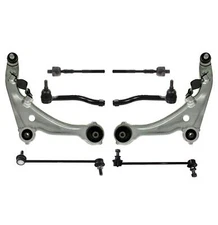 8 Pc Control Arms Tie Rod Ends Sway Bar Links Kit for Nissan Altima 2007-2013