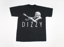 Dizzy Gillespie Jazz T-shirt Black Cotton Unisex All Sizes S to 5XL XZ349