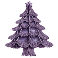 Wall decal sticker Christmas tree wall sticker 18 x 18 cm large