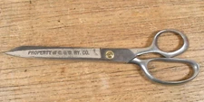 RARE Vtg Chesapeake & Ohio Railway Scissors Made in USA
