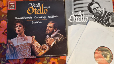 SLS 1436053, Verdi: Otello (in English) - Mark Elder/English NO - 2xLP box *MINT