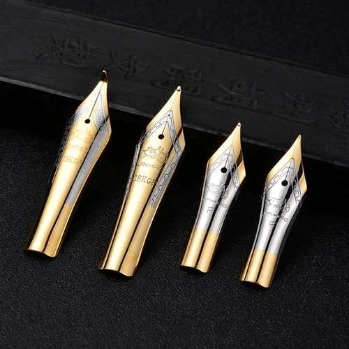 2pcs Fountain Pen Replacement Nibs for JinHao Fountain Pens Spare Nib EF F M B