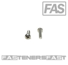  100 6-32x1/2 Stainless Steel Phillips Pan Head Machine Screws 18-8 100 PCS 